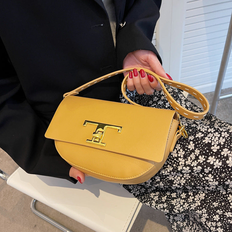 Borsa Saddle Primavera Fashion Texture