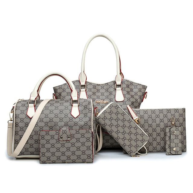 Set Borse Donna Eleganti in Pelle PU Capiente