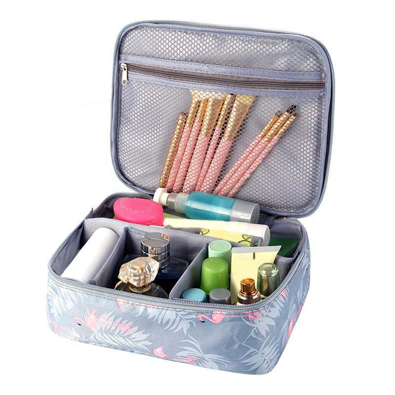 Travel Girl Makeup Box Cosmetic Bags Women's Trip Wash Toiletry Lipstick Eyelash Brush Pouch Case Accessories Supplies Product