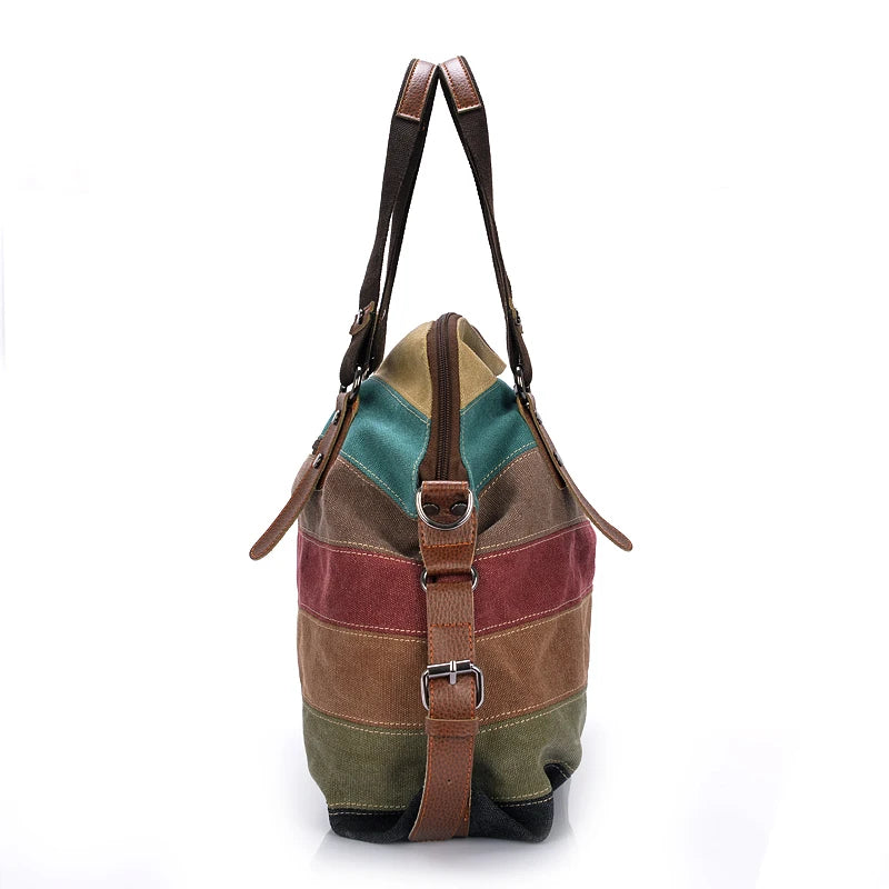 Borsa Donna Patchwork: Eleganza Casual a Tracolla