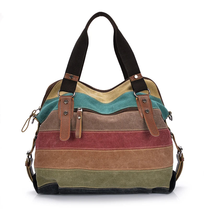 Borsa Donna Patchwork: Eleganza Casual a Tracolla