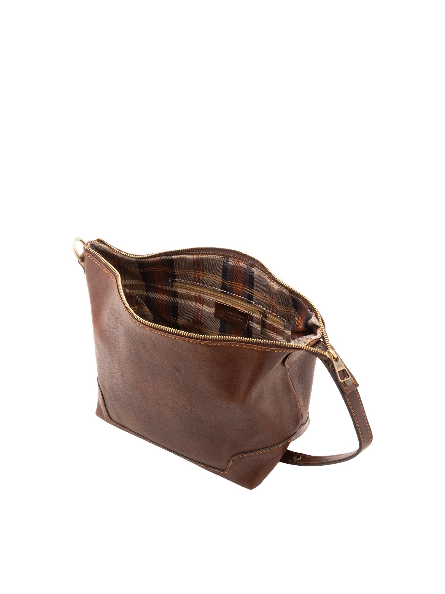 Borsa a mano unisex In Vera pelle Made in Italy 24x19x18 cm-4