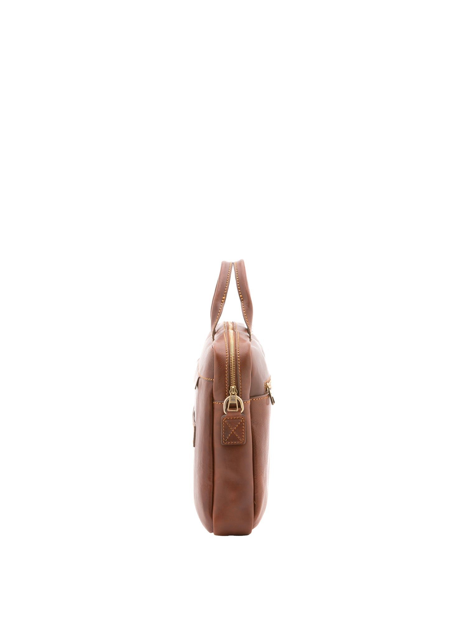 Borsa a mano unisex In Vera pelle Made in Italy 37x27x6 cm-3