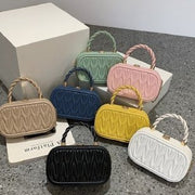 Shaping Small Square Portable Box Chain Shoulder Messenger Bag For Women