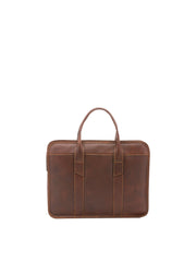 Borsa a mano unisex In Vera pelle Made in Italy 40x30x8 cm-0